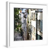 Parisian Street Montmartre-Philippe Hugonnard-Framed Giclee Print