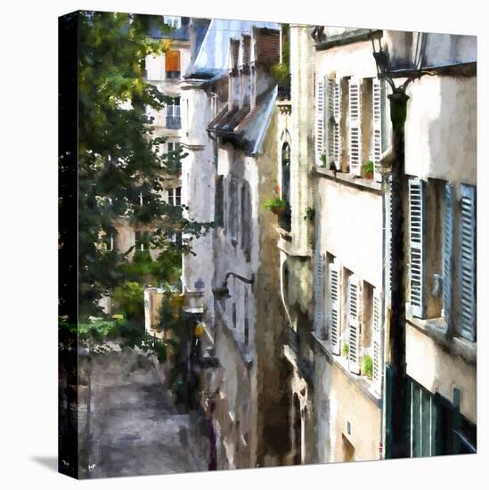 Parisian Street Montmartre-Philippe Hugonnard-Stretched Canvas