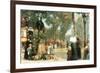 Parisian Street Scene [1]-Childe Hassam-Framed Premium Giclee Print