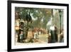 Parisian Street Scene [1]-Childe Hassam-Framed Premium Giclee Print