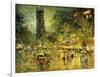 Parisian Street Scene-Konstantin A. Korovin-Framed Giclee Print