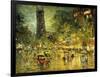 Parisian Street Scene-Konstantin A. Korovin-Framed Giclee Print