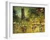 Parisian Street Scene-Konstantin A. Korovin-Framed Giclee Print