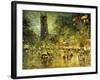 Parisian Street Scene-Konstantin A. Korovin-Framed Giclee Print