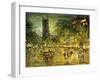 Parisian Street Scene-Konstantin Alekseevich Korovin-Framed Giclee Print