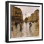 Parisian Street Scene-Luigi Loir-Framed Giclee Print