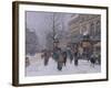 Parisian Street Scene-Eugene Galien-Laloue-Framed Giclee Print