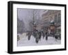 Parisian Street Scene-Eugene Galien-Laloue-Framed Premium Giclee Print