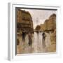 Parisian Street Scene-Luigi Loir-Framed Giclee Print