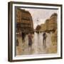 Parisian Street Scene-Luigi Loir-Framed Giclee Print