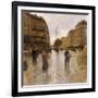 Parisian Street Scene-Luigi Loir-Framed Giclee Print