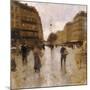 Parisian Street Scene-Luigi Loir-Mounted Giclee Print