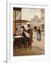 Parisian Street Scene-Francisco Miralles Y Galup-Framed Giclee Print