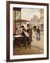 Parisian Street Scene-Francisco Miralles Y Galup-Framed Giclee Print