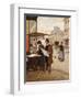 Parisian Street Scene-Francisco Miralles Y Galup-Framed Giclee Print