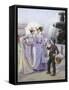 Parisian Street Urchin-Basile Lemeunier-Framed Stretched Canvas