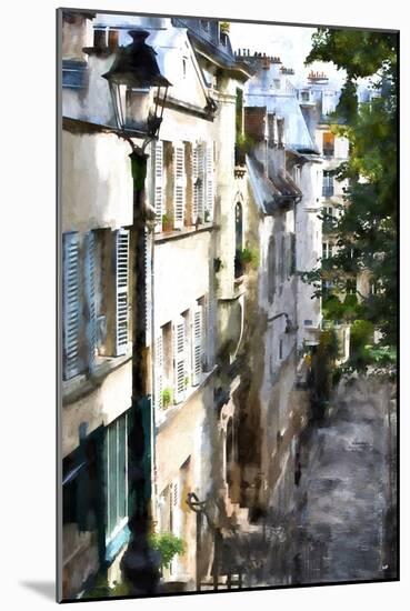 Parisian Street-Philippe Hugonnard-Mounted Giclee Print