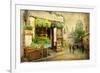 Parisian Streets - Montmartre-Maugli-l-Framed Art Print