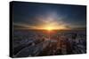 Parisian Sunset-Sebastien Lory-Stretched Canvas