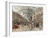 Parisian View-Frederic Anatole Houbron-Framed Giclee Print