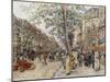 Parisian View-Frederic Anatole Houbron-Mounted Giclee Print