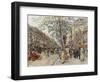 Parisian View-Frederic Anatole Houbron-Framed Giclee Print