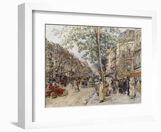 Parisian View-Frederic Anatole Houbron-Framed Giclee Print