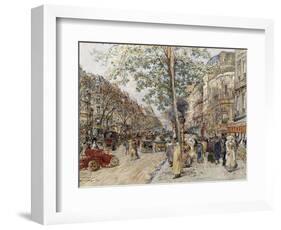 Parisian View-Frederic Anatole Houbron-Framed Giclee Print