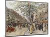 Parisian View-Frederic Anatole Houbron-Mounted Giclee Print