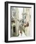 Parisian Walkthrough-Allison Pearce-Framed Art Print