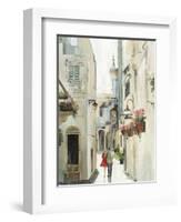 Parisian Walkthrough-Allison Pearce-Framed Art Print