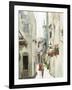 Parisian Walkthrough-Allison Pearce-Framed Art Print