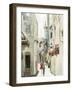 Parisian Walkthrough-Allison Pearce-Framed Art Print