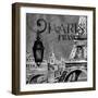 Parisian Wall Black I-Janice Gaynor-Framed Premium Giclee Print