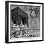 Parisian Wall Black II-Janice Gaynor-Framed Art Print