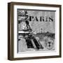 Parisian Wall Black III-Janice Gaynor-Framed Art Print