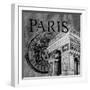 Parisian Wall Black IV-Janice Gaynor-Framed Art Print