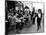 Parisians at a Sidewalk Cafe-Alfred Eisenstaedt-Mounted Photographic Print