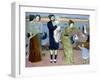 Parisians at the Seaside, 1899-Maurice Denis-Framed Giclee Print