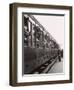 Parisians Leaving by the Train for the Three-Day Pentecost Week-End (1939)-null-Framed Photographic Print