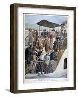 Parisians Returning from the Countryside by Boat, 1894-Weber-Framed Giclee Print