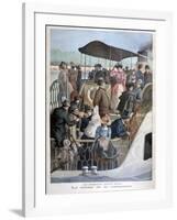 Parisians Returning from the Countryside by Boat, 1894-Weber-Framed Giclee Print