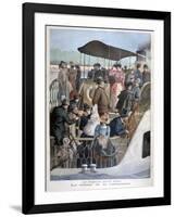 Parisians Returning from the Countryside by Boat, 1894-Weber-Framed Giclee Print