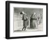 Parisians Waiting for the Famous Comet, 1857-Honore Daumier-Framed Giclee Print