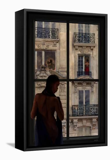 Parisien Affairs I-Eric Yang-Framed Stretched Canvas