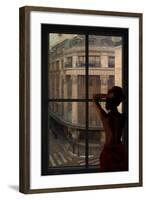 Parisien Affairs II-Eric Yang-Framed Art Print