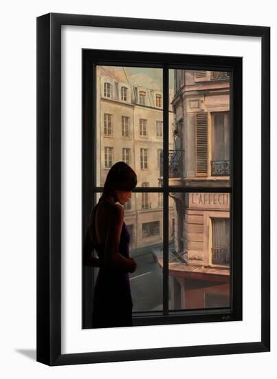 Parisien Affairs III-Eric Yang-Framed Art Print