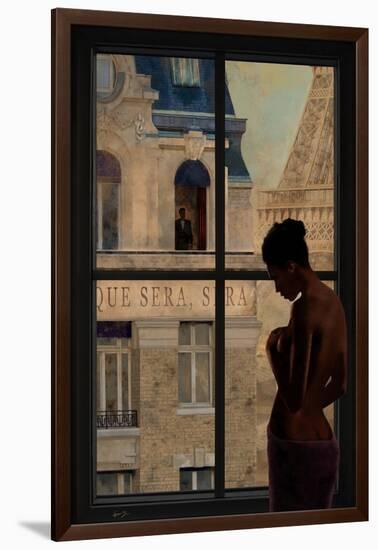 Parisien Affairs IV-Eric Yang-Framed Art Print