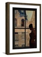 Parisien Affairs IV-Eric Yang-Framed Art Print