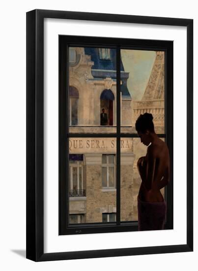 Parisien Affairs IV-Eric Yang-Framed Art Print